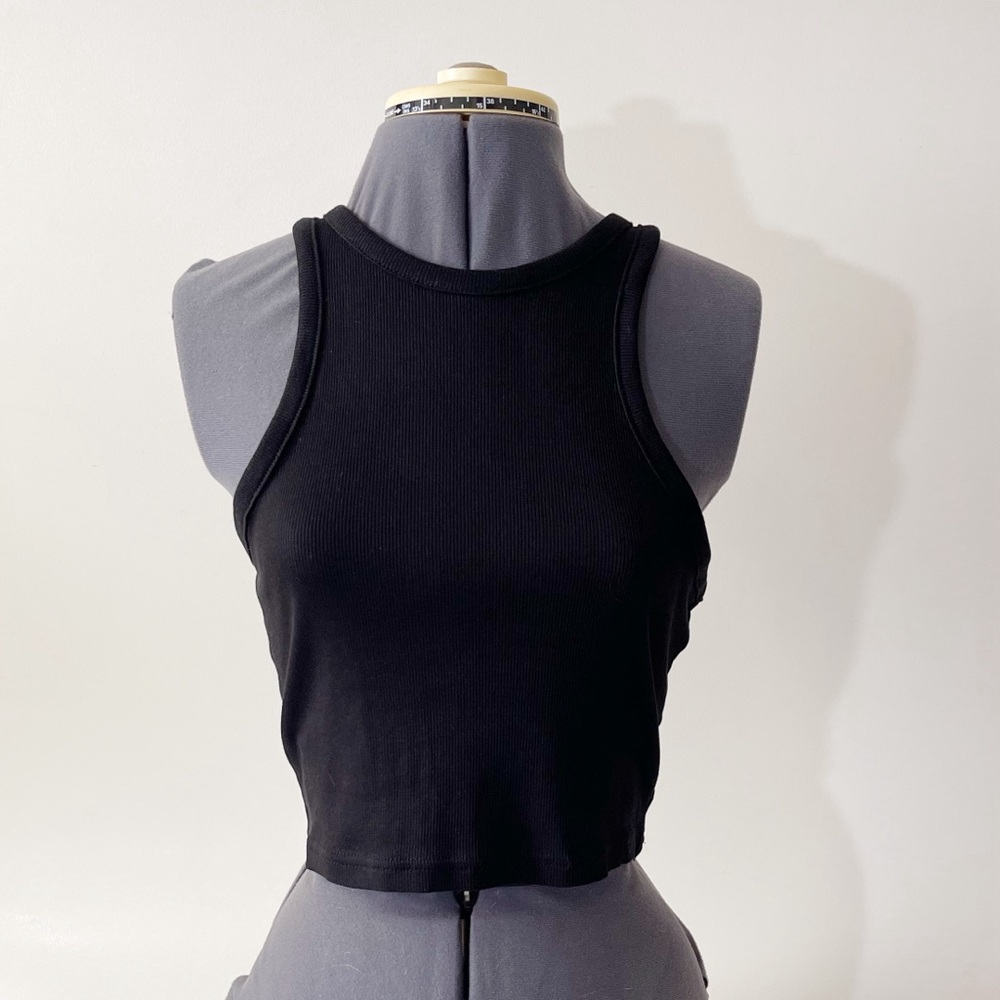 Divided by H&M Cropped Racerback Tank Top